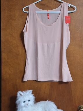 SPANX Blush Tank with Scoop Neck